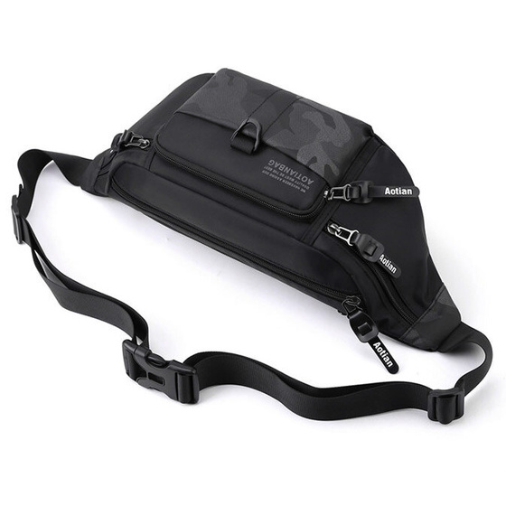 Torebka saszetka BIODRÓWKA NERKA męska POJEMNA SOLID PREMIUM BARDZO DUŻA